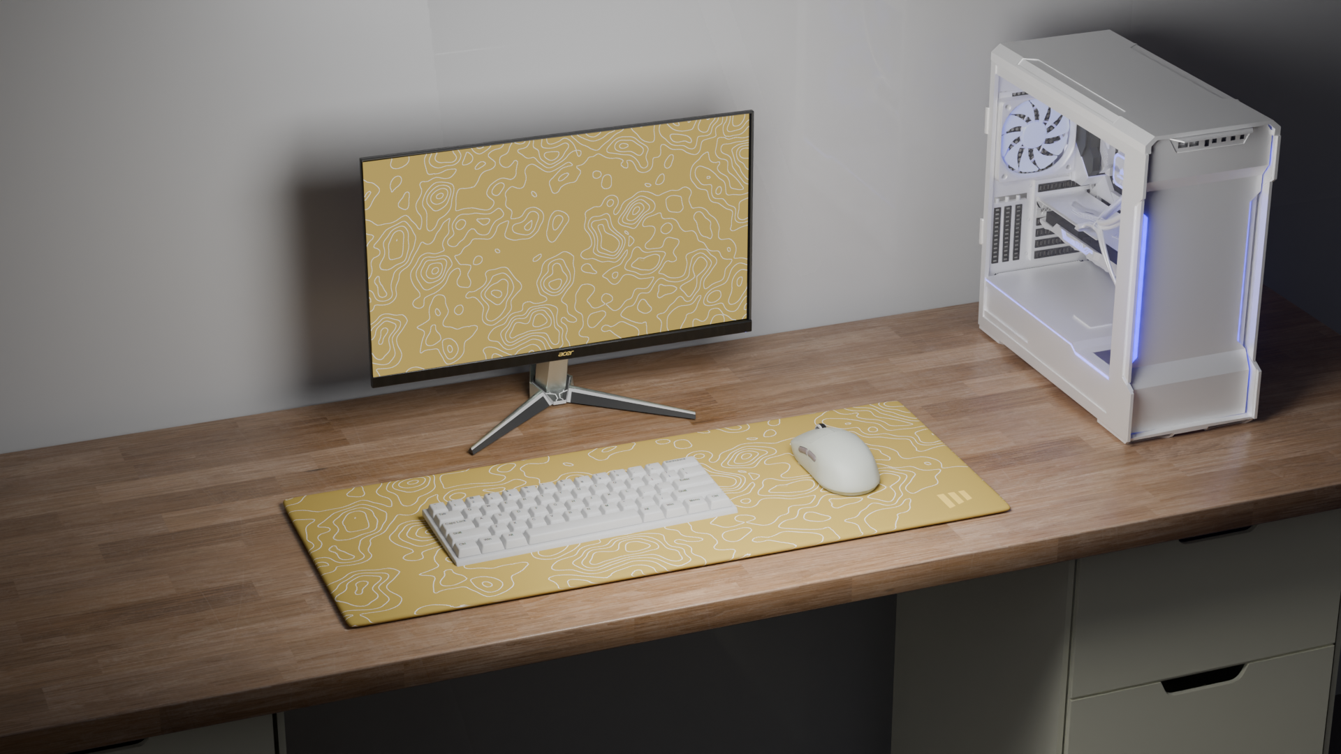 Desert Topo Mousepad