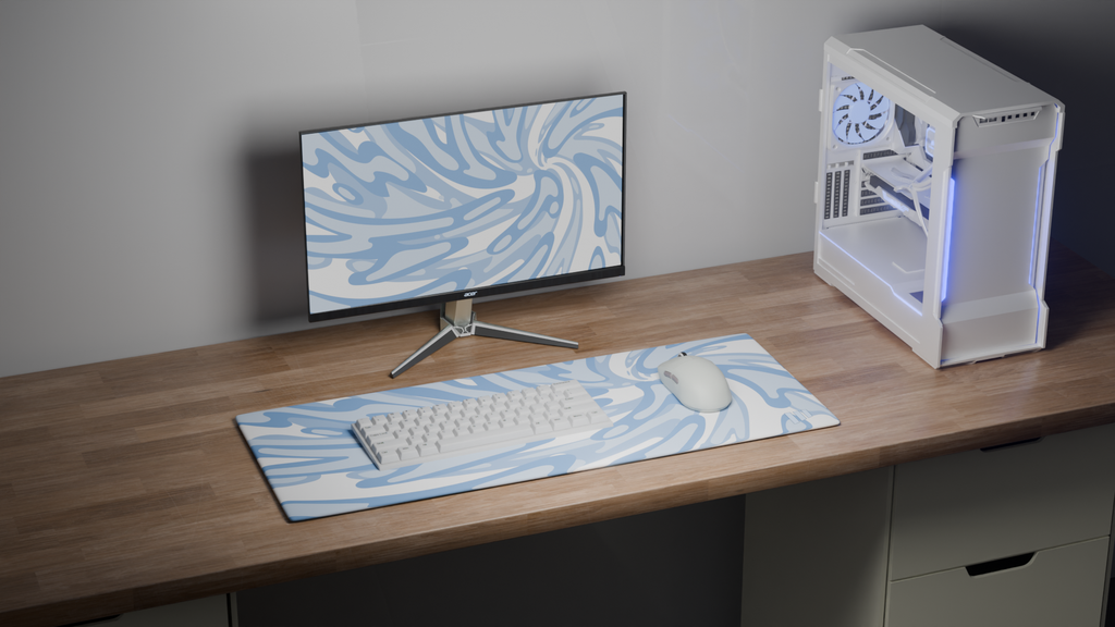 Frost Twist Mousepad