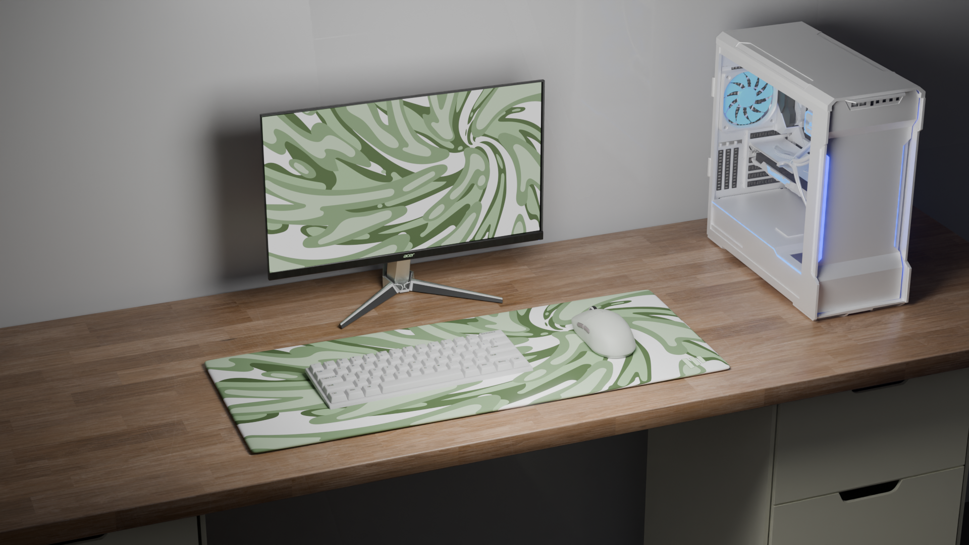 Slime Twist Mousepad