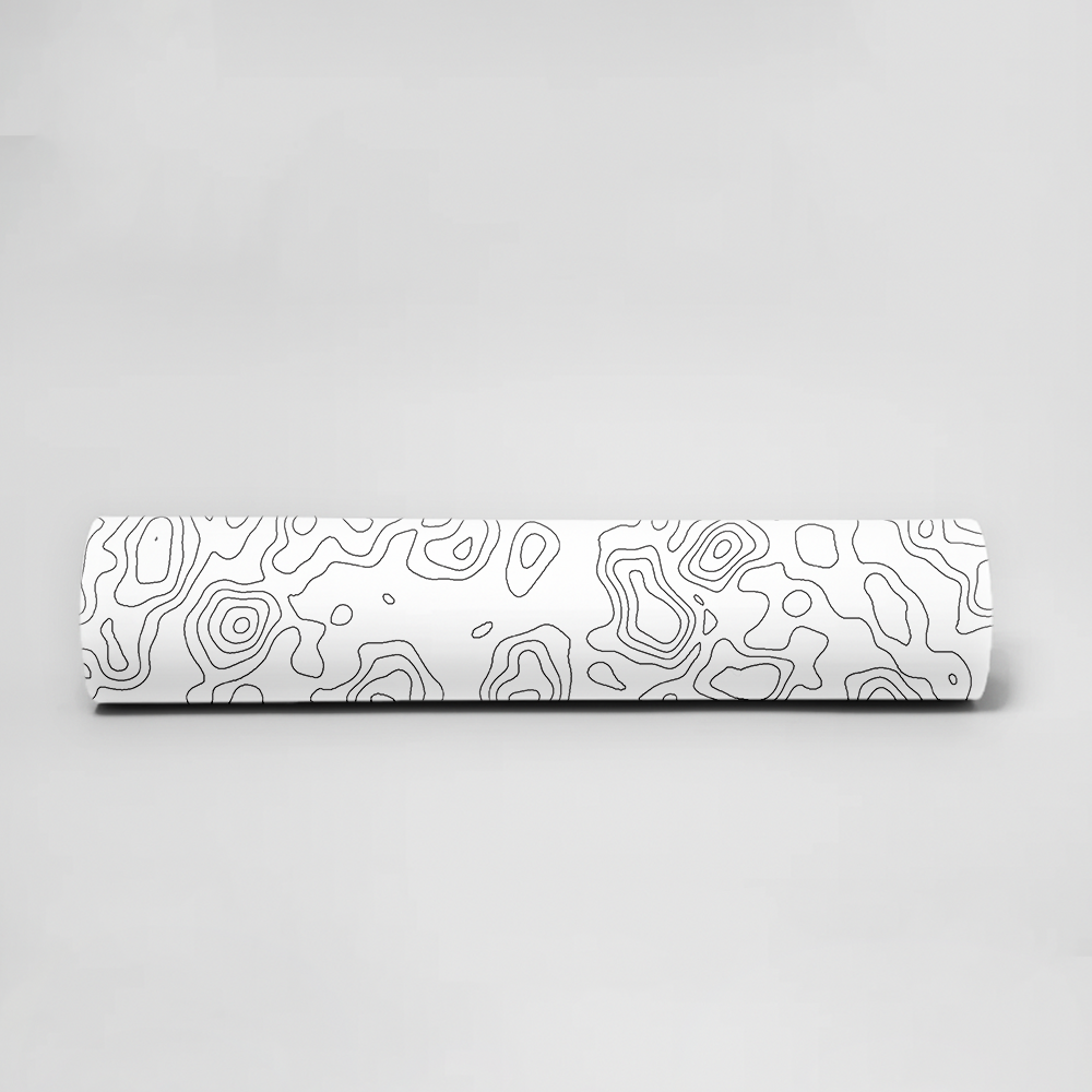 White Topo Mousepad